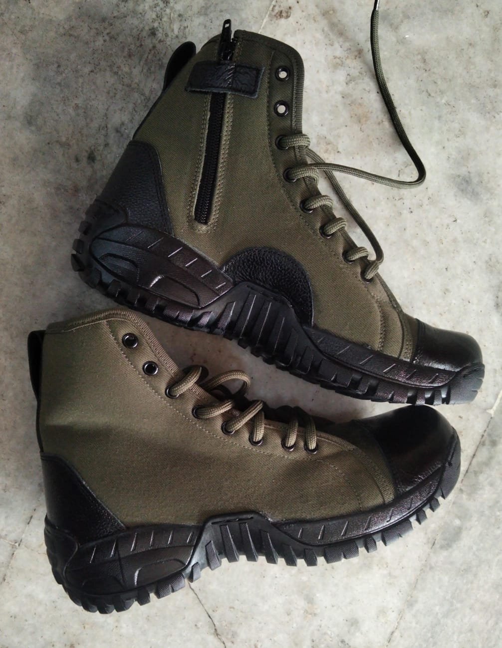 Jungle Boots with Zip by Rinku - Image 3