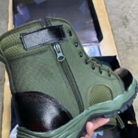 New Model Jungle Boots with Zip ( Durable Sole)
