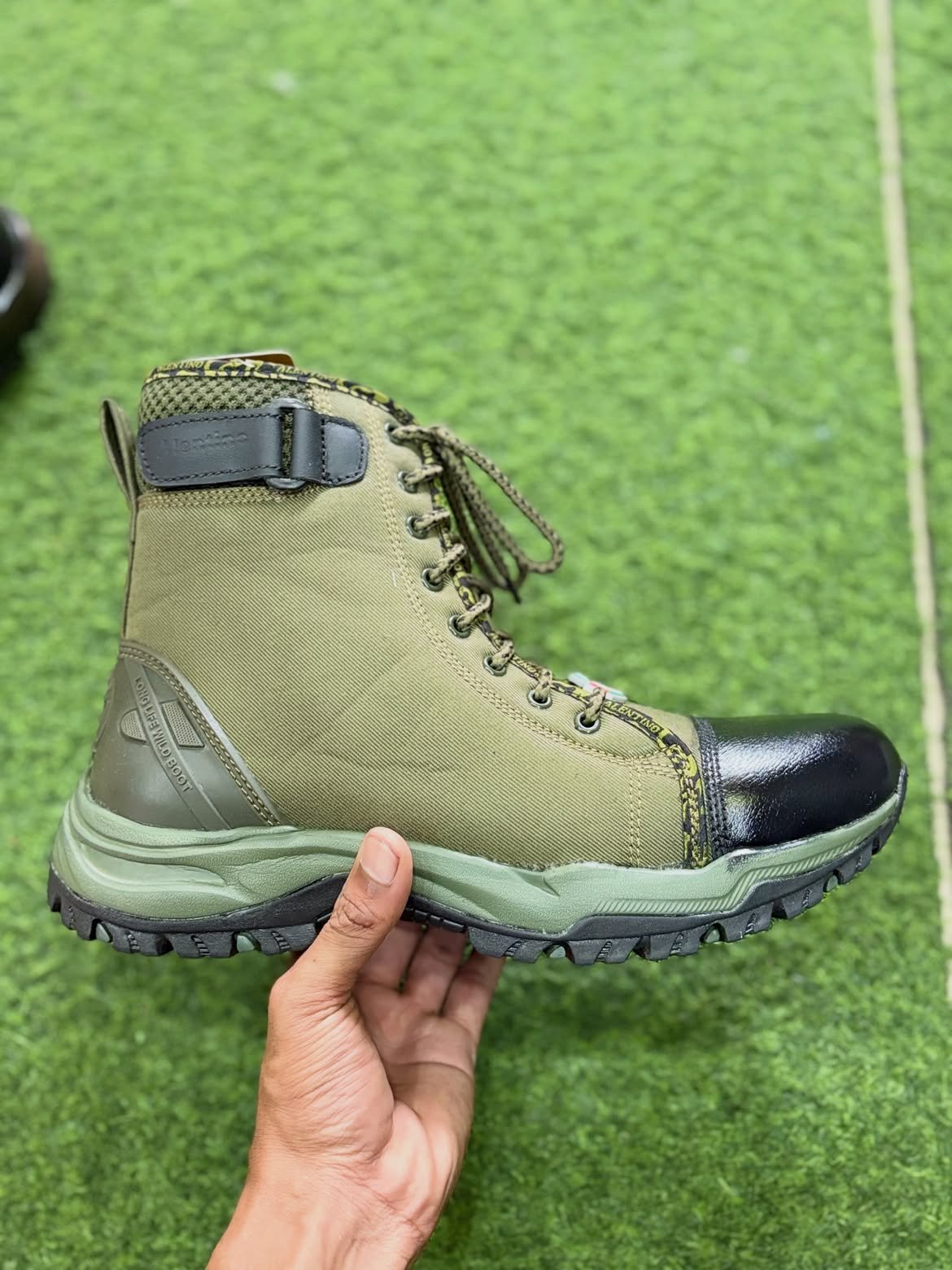New Model Jungle Boots with Zip ( Durable Sole) - Image 4