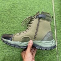 New Model Jungle Boots with Zip ( Durable Sole)